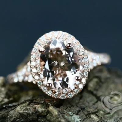 Handmade 3.0 Ct Double Halo Oval Cut Sterling Silver Engagement Ring