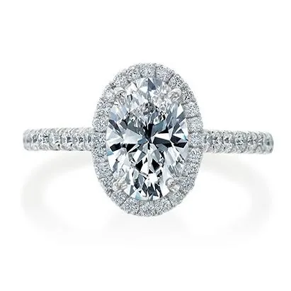Handmade 4.0 Ct Oval Cut Prong Setting Sterling Silver Engagement Ring