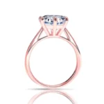 Handmade 3.0 Ct Brilliant Round Cut Solitaire Engagement Ring