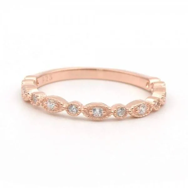 Handmade 4 Ct Rose Gold Cushion Cut Ring With Marquise Shape Band Milgrain Brilliant Cut Band
