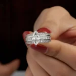Handmade 1.5 ct Marquise Cut Engagement Ring