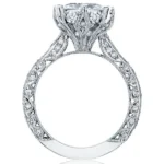 Handmade 3.0CT Princess Cut Royal Pave Wedding Ring Set