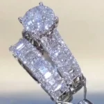 Handmade 1.5 CT Round Shape Stunning Engagement Ring